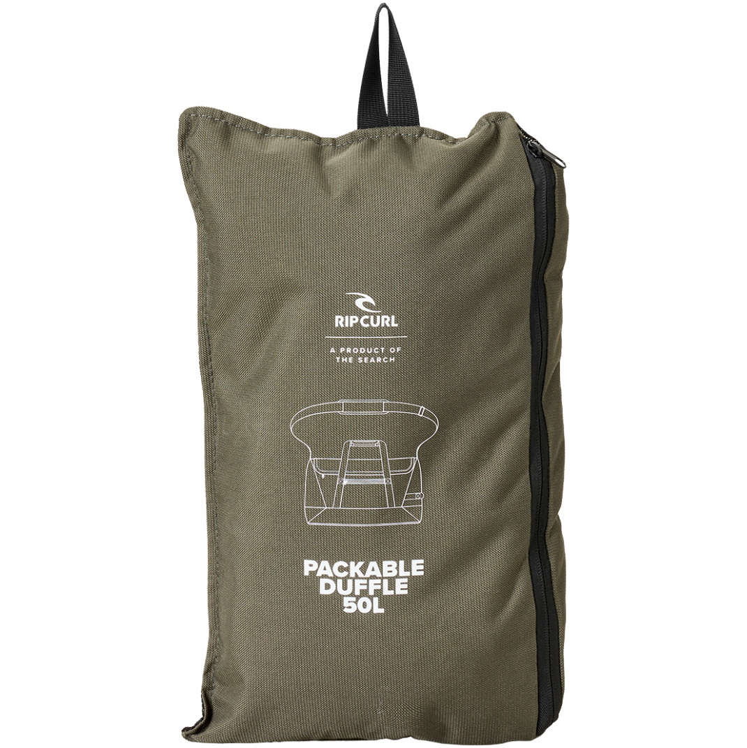 2026 Rip Curl Search 50L Packable Duffle 02LMTB - Deep Cactus